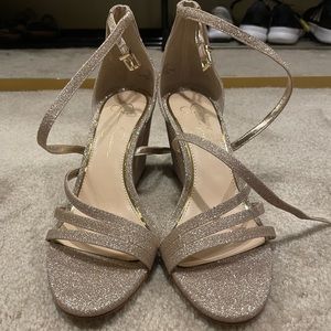 Gold Wedge Shoes
